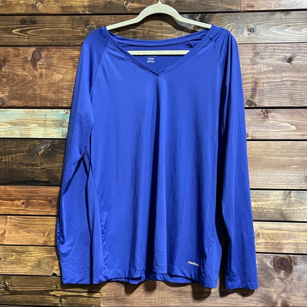 Reebok PlayDry Purple Shirt